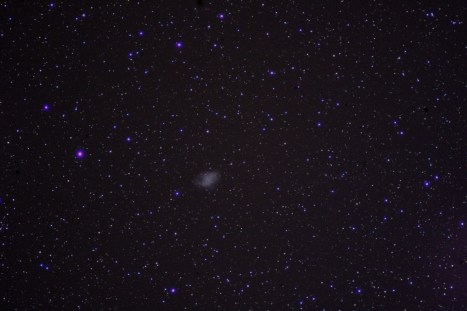 M1 The Crab Nebula Canon 350 D  | 240 secs @ ISO800 
