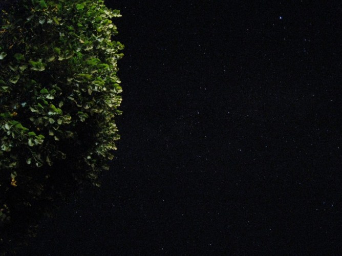 The night sky at Tinténiac  