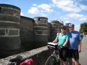 Loire cycle team in Angers.  Chapeau!!!