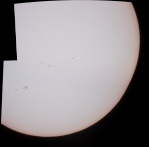 Sun Mosaic SW 150PL + Baader Astro Solar Filter + Barlow x2 | Canon 700D DSLR