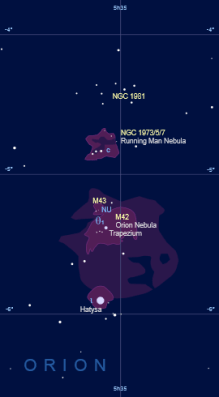 Orion's Sword - detail