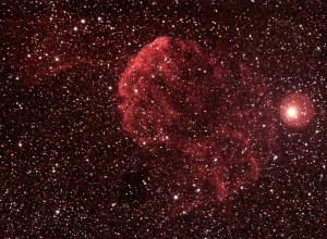 IC-443 Jellyfish Nebula, correctly orientated Propus is now to the right. 