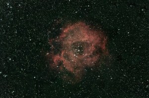 Rosette Nebula WO GT81 + Canon 550d (modded) + FF | 15 x 120secs @ ISO1,600 + darks/bias/flats | 16th January 2015