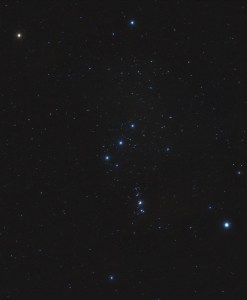 The Orion Constellation Canon 700D | 27 x 10 secs @ ISO 1,600 & calibration | 24th December 2014