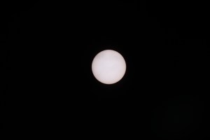 The Sun 1/20th Sec @ ISO 100 | 18th March 2015