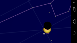 Google Sky screenshot.