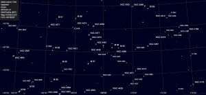 Just the tip of the iceberg: part of the Virgo Cluster that is crowded by galaxies.