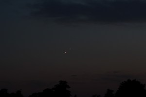 1st July 2015. Bingo = conjunction; though one day later Jupiter has now moved to the right of Venus. 