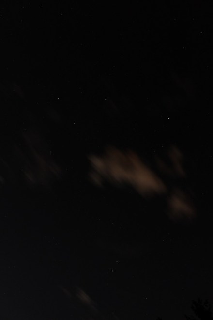 Summer Triangle – signature asterism of the summer night sky: clockwise from top left: Deneb - Vega – Altair.