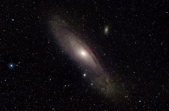 M31 Andromeda Galaxy WO GT 81 + modded Canon 550D + FF | 9 x 120 secs @ ISO 1,600 | 19th September 2015