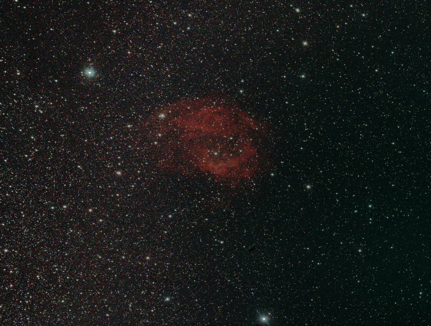 Picture saved with settings embedded.