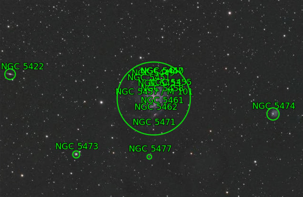 M101 widefield data crop